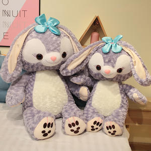 Sac à dos mignon lapin violet poupée Stellalou jouets à pousser avec remplissage en coton PP cadeau d'anniversaire de fille Stella <span class=keywords><strong>Lou</strong></span> lapin en peluche - Product Image 5