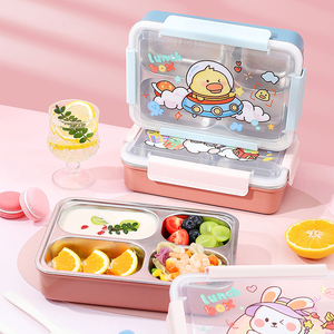 <span class=keywords><strong>2025</strong></span> Sản Phẩm Mới 2 Comparmtent 700Ml Kid Của Hộp Ăn Trưa Thép Không Gỉ Cách Điện Trường Đồ Ăn Hộp Ăn Trưa - Product Image 2