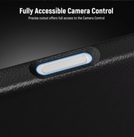 Étui de téléphone NEEWER avec monture d'objectif fileté 17 mm, noir, avec adaptateur de filtre 67 mm pour iPhone 16 Pro, création vidéo et photo sur téléphone portable