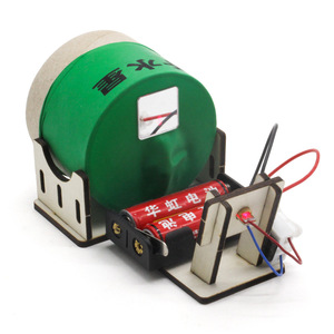 Kit d'expériences scientifiques, modèle de tube motorisé en carton, jouet éducatif pour enfants de 7 à 9 ans, alimenté par batterie, commande manuelle, géométrique - Product Image 2