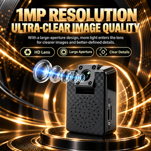 กล้องวงจรปิดไร้สาย S6 Mini ความละเอียด 1MP 130 °   เลนส์หมุนได้มุมกว้าง การตรวจจับการเคลื่อนไหวในเวลากลางคืน - Product Image 5