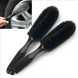 Auto Wassen Accessoriesauto Velg Scrubber Wiel Borstel Cleaner Dust Remover Plastic Handvat Motorfiets Truck Wasborstel