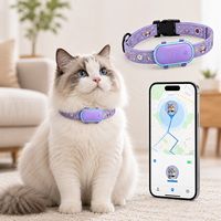 Collier GPS pour chien Qcool avec suivi de localisation en temps réel, indicateur LED, données historiques, positionnement rapide, IP67, couleur personnalisée, livraison directe