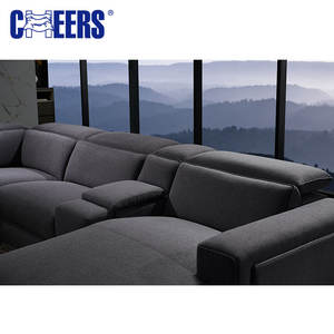 MANWAH CHEERS herstellung funktionale elektrische liege 7 sitzer stoff wohnzimmer sofa - Product Image 4