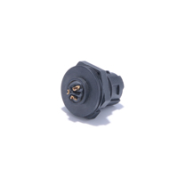 Connecteur de panneau circulaire étanche à 3 broches M16 pour alimentation électrique, type femelle LLT