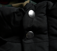 Veste matelassée personnalisée en sublimation, grande taille, style bulle, camouflage, réversible, en duvet