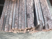 Dalles de granit rouge poli BOTON STONE en pierre naturelle, rubis d'Inde, pour comptoirs de cuisine et escaliers