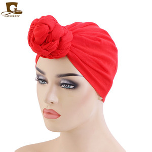 Uding Europe et les États-Unis noeud populaire turban, chapeau, écharpe, wrap tête WJ-23 - Product Image 6