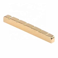 Professional Slotted Brass Metal String Nut for 6-String TL ST Electric Bass Guitar Part Guitar Parts & Accessories