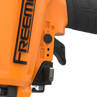Cloueur pneumatique professionnel Freeman 64 mm pour béton, en alliage de magnésium/aluminium, capacité de charge de 100 clous