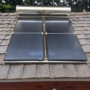 <span class=keywords><strong>Chauffe</strong></span>-<span class=keywords><strong>eau</strong></span> solaire à plaque plate <span class=keywords><strong>300L</strong></span> réservoir en acier inoxydable de conception intégrée facile à installer pour les systèmes pressurisés extérieurs - Product Image 1