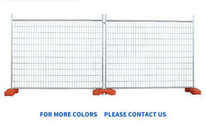 Valla Temporal de Acero Galvanizado de 6 Pies de Altura, Rectangular, Estilo Moderno para Uso en Exteriores - Product Image 3