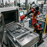Robot de soudage CNC programmable, machine-outil six axes, soudage laser 3D en acier inoxydable