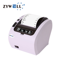 Impresora Térmica ZYWELL ZY301 de 80 mm, Impresora de Tickets, Impresora de Recibos POS, Impresora POS con Wifi para Comercios Minoristas