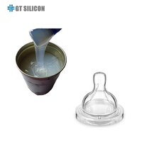 Caoutchouc de silicone liquide LSR FDA Platinum Cure pour tétines de biberons, sucettes et anneaux de dentition – Matériau haute transparence certifié FDA