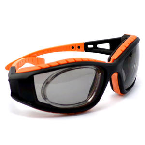 औद्योगिक अनुकूलित सॉफ्ट फ़्रेम आरएक्स सुरक्षा चश्मा फोम के साथ खरोंच प्रतिरोधी सुरक्षात्मक चश्में - Product Image 3