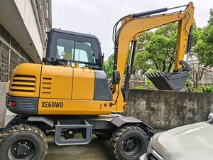 Vente Flash : Excavatrice Hydraulique Compacte sur Roues XE60WD de 6 Tonnes, Haute Performance et Fiable, Fourniture Directe Usine - Product Image 3