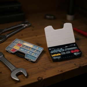 TTAKE Multi Store <b>Tool</b> <b>Box</b> <b>Tool</b> Containers With Organized Compartments For Hardware Storage And Transport - Product Image 3