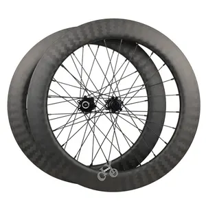 20インチ451カーボンホイールセット50mmx25mm折りたたみ自転車ホイールセットクリンチャーディスクブレーキ11スピードカーボン折りたたみ自転車ホイール20"