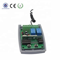 Carte de commande sans fil pour portail de garage, DC12V/24V, récepteur RF 315 MHz 433 MHz, interrupteur sans fil marche/arrêt