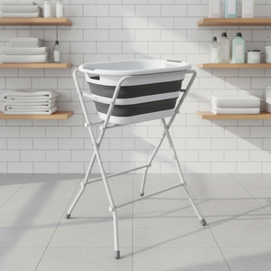 Baignoire pour animaux de compagnie avec support pliable, ensemble de bain pour animaux, kit de bain pour animaux nouveau-nés - Product Image 1