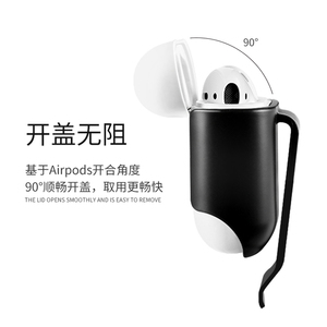 Venta caliente de diseño moderno para los <span class=keywords><strong>airpods</strong></span> cintura para llevar con simple inalámbrica para auriculares gancho soporte - Product Image 4