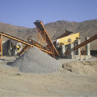 Prix de l'usine de concasseur stationnaire en pierre de marbre granit 200TPH