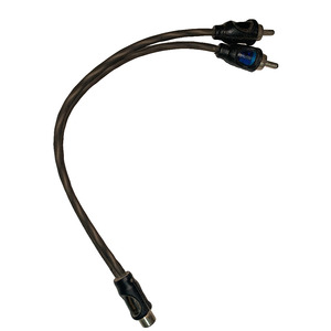 Cavi <span class=keywords><strong>RCA</strong></span> Audio per auto di produzione cinese con cavo <span class=keywords><strong>RCA</strong></span> con spina nera da <span class=keywords><strong>3</strong></span>.5mm 30CM - Product Image 3