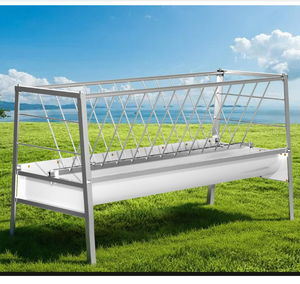 Équipement d'élevage, auge à nourriture pour chèvres de 1 m de long, auge d'alimentation pour moutons - Product Image 6