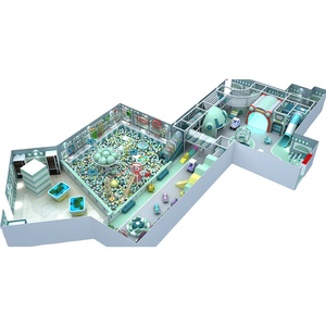 Toboggan en fibre de verre pour enfants, structure de jeu intérieure, équipement de jeux souples, aire de jeux intérieure en plastique pour parc d'attractions - Product Image 6