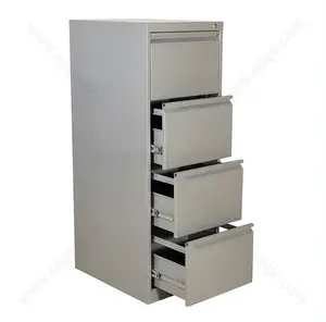 热卖办公家具耐用坚固结构金属4抽屉文件柜衣柜防火金属柜出售