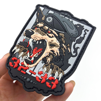 Écussons personnalisés en caoutchouc PVC avec logo 3D, badges souples au design personnalisé, patchs en caoutchouc 2D pour vêtements