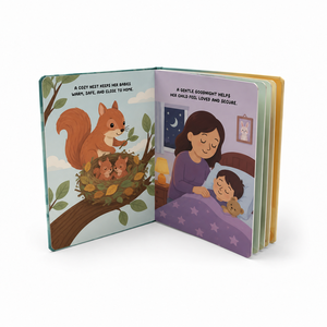 <span class=keywords><strong>Livre</strong></span> cartonné personnalisé Farm Legend, papier couché, reliure parfaite, personnalisation du logo de la marque, pour un cadeau de naissance pour les nouveaux-nés - Product Image 2