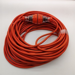 สายพ่วง 16A 250V IP65 กันน้ำสำหรับใช้งานกลางแจ้ง วัสดุ PVC หัวปลั๊กแบบ SJTOW AS พร้อมเต้ารับ IEC - Product Image 4