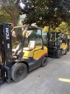 Chariot élévateur diesel TCM 3 tonnes à bas prix, moteur diesel japonais d'origine, chariot élévateur TCM d'occasion à vendre - Product Image 5