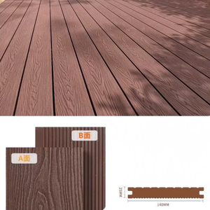 Pavimentazione in Composito Legno-Plastica per Esterni, Anticorrosione, Impermeabile, Senza Giunture, Tavole WPC Coestruse - Product Image 6