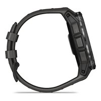 Reloj Inteligente Garmin Instinct 3 con Pantalla AMOLED de 50 mm, Carga Magnética Negra, Caja de Plástico y Correa de Silicona