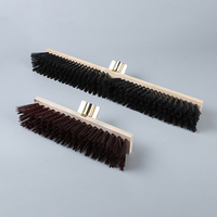 Brosse de sol en nylon pour piscine, robuste, à long manche, pour nettoyer les algues et la boue sur le pont de piscine et le patio