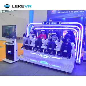 LEKE VR Franchise Attraction Équipement Réalité Virtuelle Expérience <span class=keywords><strong>4</strong></span> Seater Simulateur 9D Cinéma Jeu Machine - Product Image 2