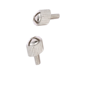 Cá nhân hoá Nickel-plated Bạc Hướng dẫn sử dụng vít thắt chặt vít phi tiêu chuẩn Knurled Tùy chỉnh hình bầu dục đầu làm bằng nhôm Metric - Product Image 5