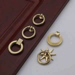 Hdtyyln Star Tiradores de Puerta Retro, Creativos, de Aleación de Zinc y Cobre Cepillado, para Armarios y Cajones, con Tornillos - Product Image 6