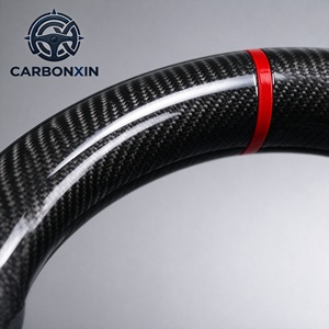 Volant personnalisé en fibre de carbone forgée et cuir pour Nissan Nismo Maxima 2007-2020 - Product Image 4