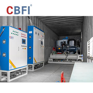 30 40 60 Tonnen Container Flake Ice Machine <span class=keywords><strong>Plant</strong></span> mit automatischem Eis lager-und Rechen system für Beton misch projekte - Product Image 6