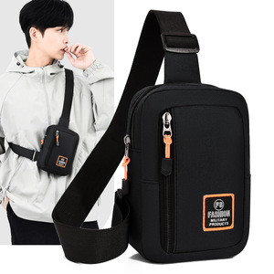 Fashion Military Products Men's Chest Bag Oxford Cloth Water Resistant Crossbody Bag For Everyday Sports Cycling - Product Image 3