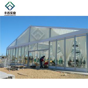 10x12m 10x15M precio de fábrica aluminio 100 <span class=keywords><strong>200</strong></span> 300 500 personas lujo al aire libre claro gran marquesina boda carpa fiesta evento - Product Image 1