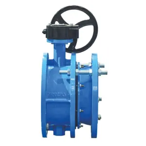 Customization Factory Manufacture SD41X Flange Gas Pressure Reducing Telescopic Butterfly Valve