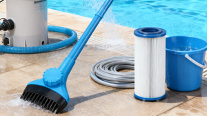<span class=keywords><strong>Brosse</strong></span> de nettoyage détachable durable de <span class=keywords><strong>cartouche</strong></span> filtrante de <span class=keywords><strong>piscine</strong></span> pour le papier plissé et les éléments filtrants de polyester - Product Image 4