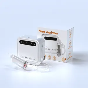 Hygiénique et pratique 9 niveaux d'aspirateur nasal électrique pour bébé à aspiration de qualité hospitalière pour enfant