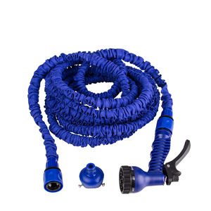 Tuyau d'arrosage de jardin extensible flexible en plastique double latex anti-corrosion, diamètre 3/4'', pression 0,2-1,6 Mpa, nouveau modèle - Product Image 3