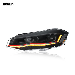 Ensemble de phares Jushun pour Volkswagen Polo, feux de jour à LED, clignotants, rétrofit 2019-2024 - Product Image 2